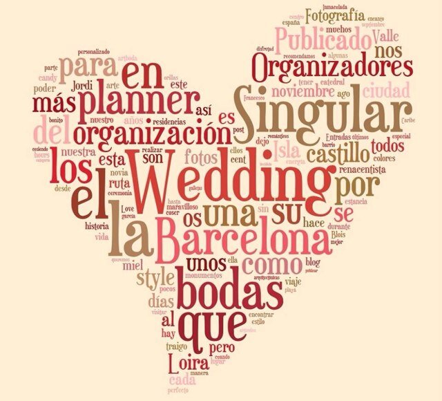 Organización y diseño de bodas singulares en toda España. 
Tus hadas madrinas del S.XXI