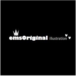 Illustrator & Designer. Everything is hand-drawn and painted without any use of computers and robots! Just a good old pen and pencil!
