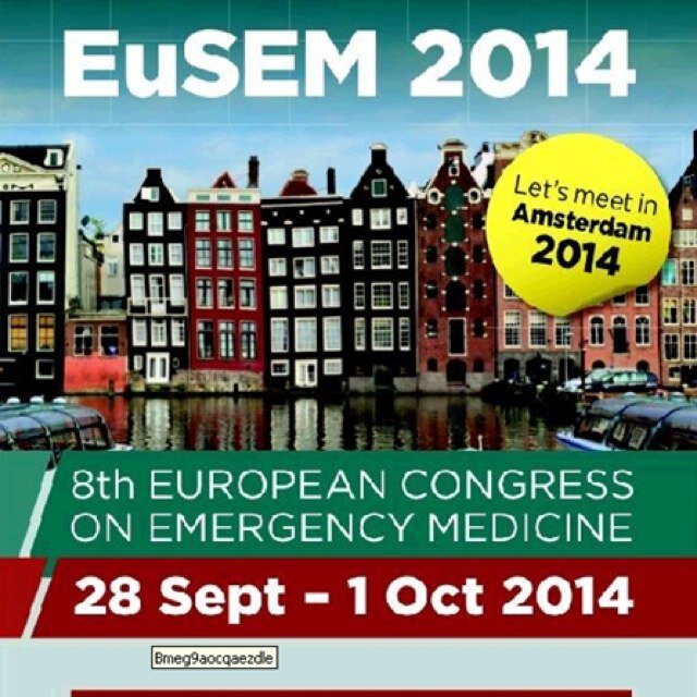 8th European Congress on Emergency Medicine | 28 sept - 1 oct 2014, Westergasfabriek, Amsterdam, The Netherlands