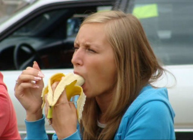 Take a picture of someone eating a banana at IUP and well retweet it