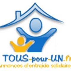 Tous-pour-un.fr est un site d'entraide d'annonce réservé aux particuliers et association loi 1901. Déposez gratuitement vos annonces d'entraide, don et échange.