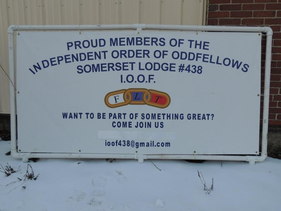 International Organizatio of Odd Fellows. Somerset,PA-Lodge 438 was started June 10 1851. We help charties & people in the Somerset, Bedford & surrounding areas