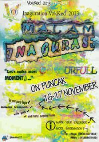 Get ready for Inaguration Vokked 2013! mark your calendar on 16 - 17 nov 2013. Let your party begin!★