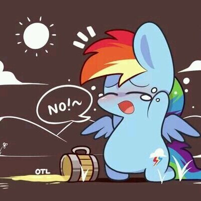 drunk Rainbow dash