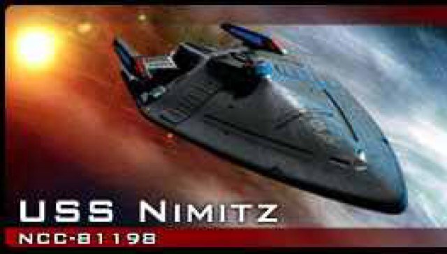The U.S.S. Nimitz, a Prometheus Class Starship, is the Flagship of Task Force 72: The Peacekeepers, which is a part of #Obsidian Fleet.