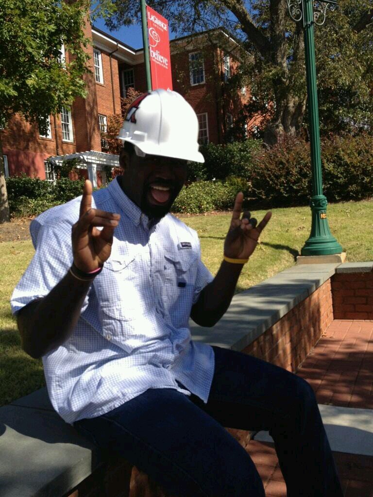 Just living everyday of my life.. # Packhound #Panthers #DSGB