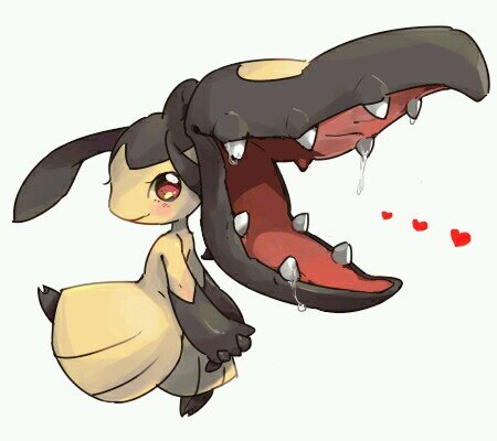 Heh, you don't want to turn your back on this Mawile... #Female #Fairy #Steel #Wild