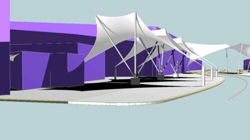 TENSION MEMBRANE STRUCTURE INDONESIA