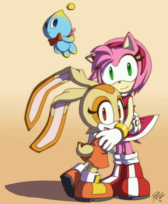 I'm Cream, a young, cute and slightly naive rabbit that adores flowers, cakes and my chao named Cheese. #TeamRose theme:Butterfly(Remix) ((Sonic RP))