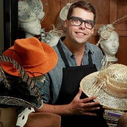 David creates in his bespoke millinery studio, a sanctum of style where you receive unparalleled personal attention and design.