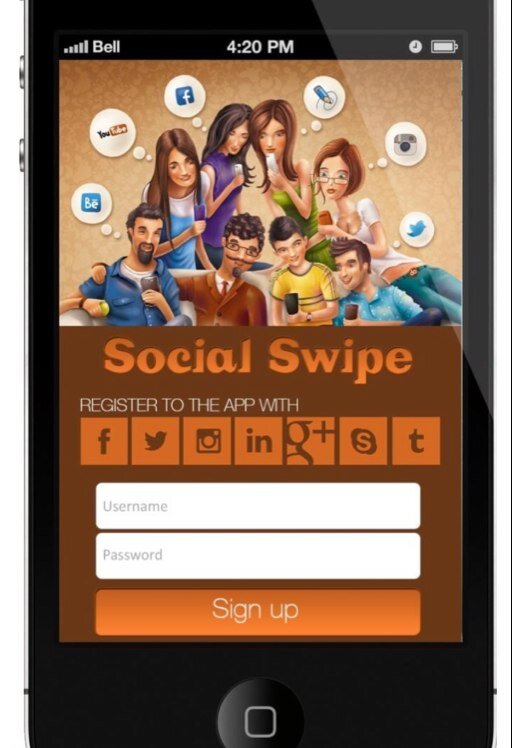 Hello, and welcome to socialSWIPE the social management app with a revolutionary twist for an amazing social networking experience.