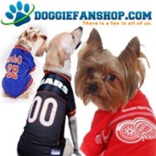 DoggieFanshop sells Officially licensed dog jerseys, apparel and pet supplies! We carry all major sports. #NBA, #MLB, #NBA, #NHL. Free Shipping! #ebay #mercari