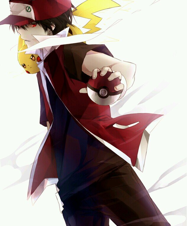 I'm...Red. One of the best pokemon trainers.  I completed the pokedex. [Single/Male] Pokemon: @ElecticPikachu
