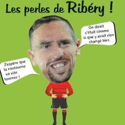 des phrases cultes que Ribéry qu'il aime bien parler