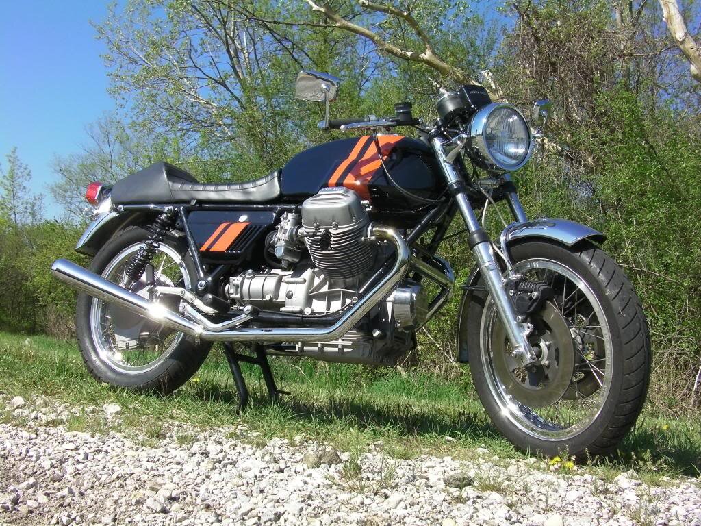 Moto Guzzi restorations, repairs and custom builds.