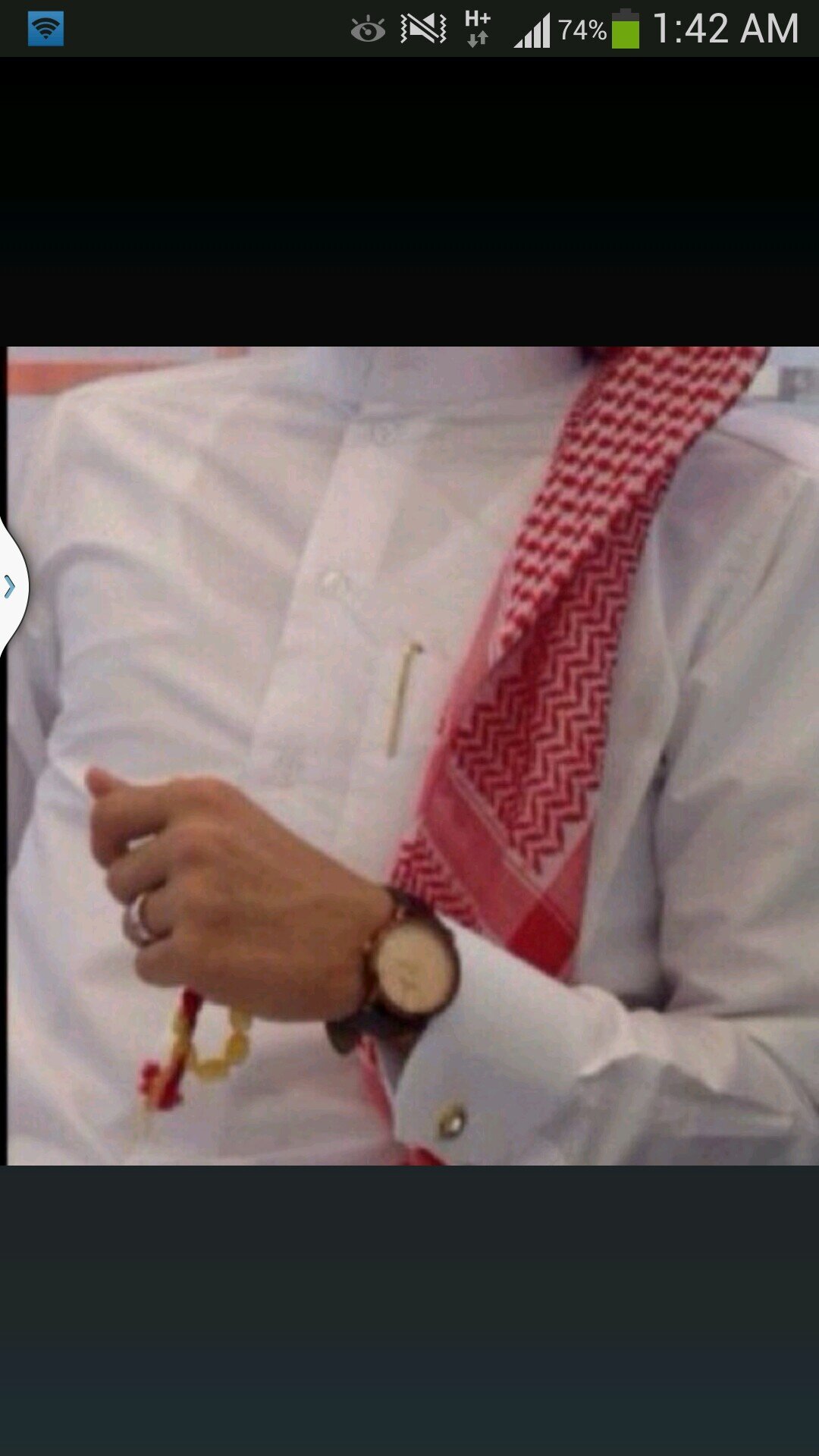 ‏احب المزح والضحك والفله وكذا                                                وهلالي مدريدي =ملكي بالعربي
