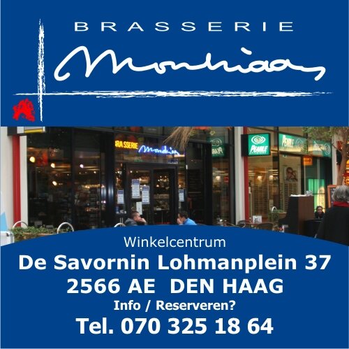 Mikos Storimans eigenaar van o.a. een gezellige brasserie in het Hart van winkelcentrum De Savornin Lohmanplein (op nr. 37)