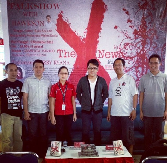 1st Book: Available on Book Store/Gramedia | Mengungkap Fakta & Fenomena Misteri Dunia! author @Hawks0n | CP: 085242871111 | email: hawkson.kurniawan@gmail.com