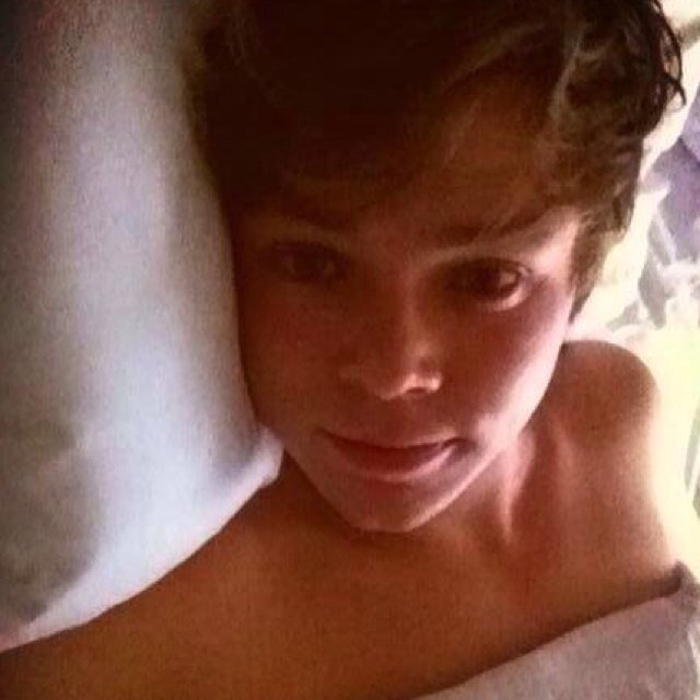 Ashton's selfies? Here you are!