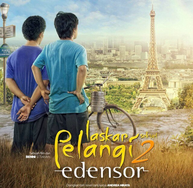 Edensor adalah tetralogi Laskar Pelangi yang bercerita tentang petualangan Ikal dan Arai di Eropa Produksi MIZAN PRODUCTIONS & FALCON PICTURES