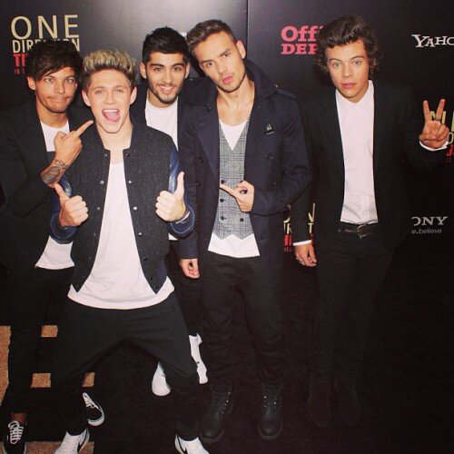 We are Directioners we love @onedirection we always support @onedirection will forever be Directioners #1Dfamily