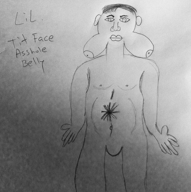 titfaceassholeb's profile picture. .I was born with tits on my face and I shit out my belly .