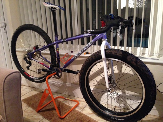 Mountain biking guitar playing out going recluse.