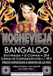 toda la información sobre la nochevieja 2013 en Madrid:salas,precios,ambientes