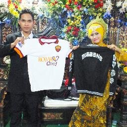 buruh pabrik,pecinta As Roma dan Persib