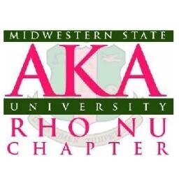 The Rho Nu chapter of Alpha Kappa Alpha Sorority Inc. Chartered in March 1996. Follow us as we continue to serve the city of Wichita Falls and MSU's campus!