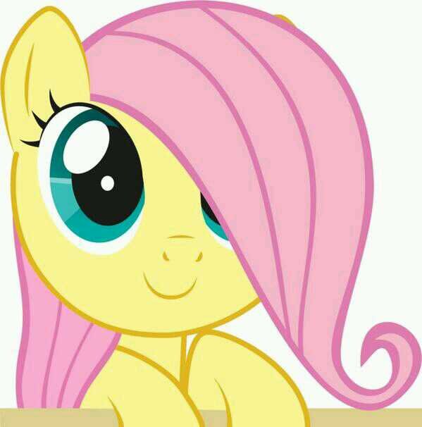 H-Hello.. my name's Fluttershy... I love my animals and friends... Im a Pegasus. Nice to meet you.