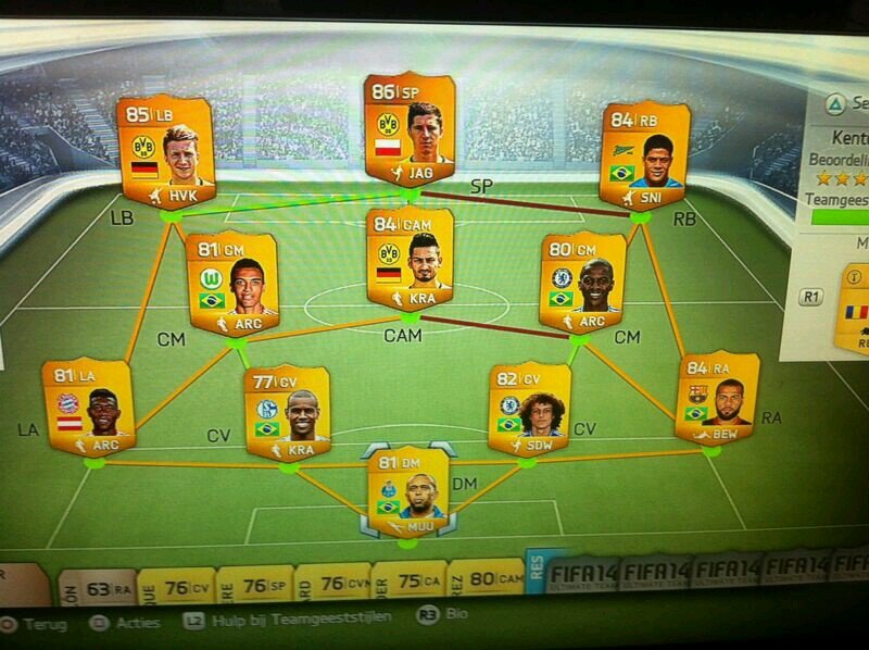 a change to win a player on FIFA 14 ultimate team on ps3