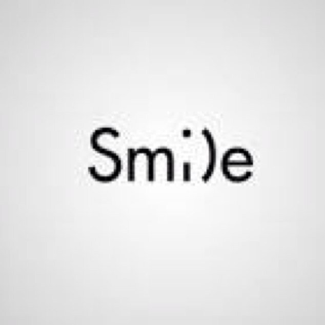 I have a smile that nobody wants, follow I follow back