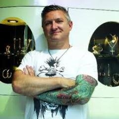 The designer and creator of original Jeremy Hoye jewellery.