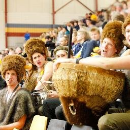 We are The Big Horns... A group of dedicated students who cheer, bring excitement, and cleanly heckle at Bison Sports games in faux fur costumes and Big Hats!