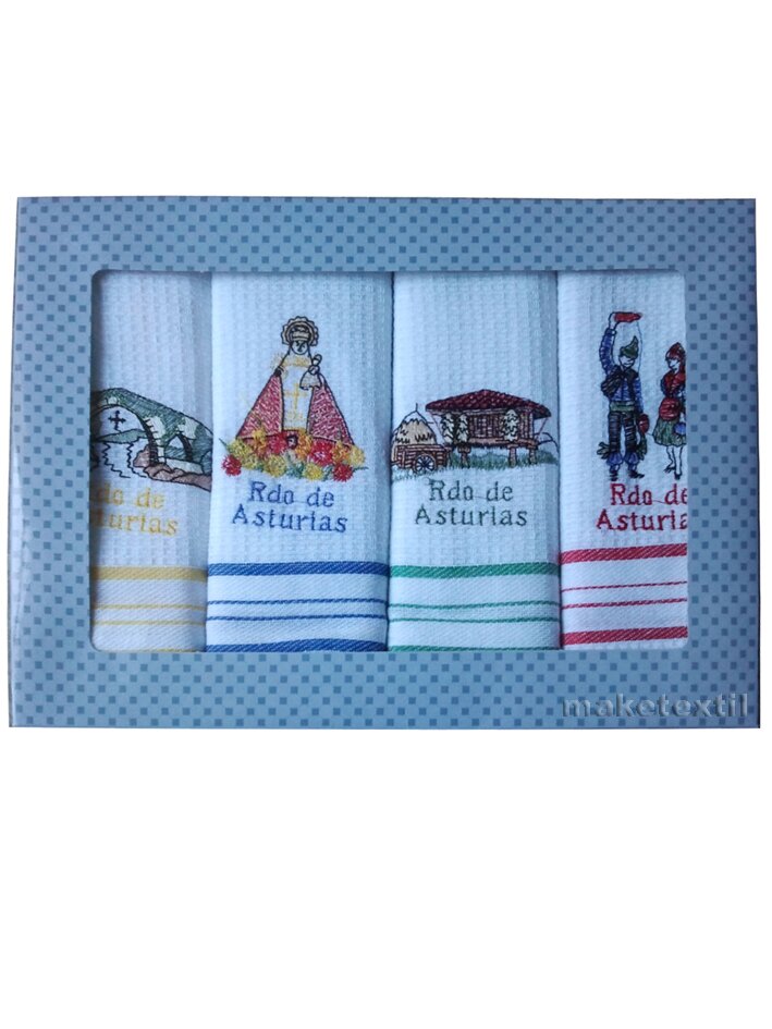 Textil para el Hogar. Textil con motivos Asturianos