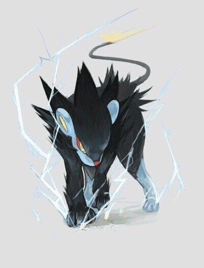 I'm Luxray. A tough and fearless electric Pokémon.  #Taken by @TricksterZorua_ #Bi #PokémonRP #Multiverse