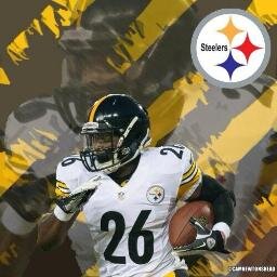 #26 Rookie for the Pittsburgh Steelers. Best thing to happen to this franchise. Late round fantasy steal. Not the real LeVeon Bell