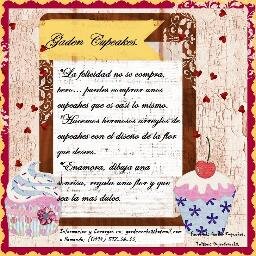 La felicidad no se puede comprar. Pero... puedes comprar unos cupcakes que es casi lo mismo :D