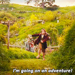 I´m going on an adventure!