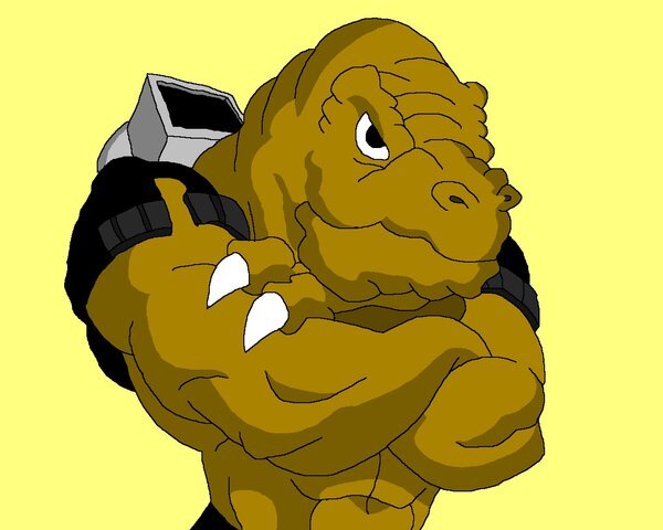 I'm T-Bone leader of the Extreme Dinosurs Stegz Bullzeye and Spike. #Bi #Single