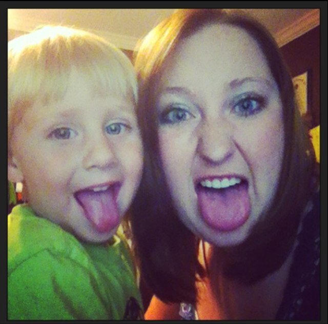 God and Bentley. My son is my whole world.