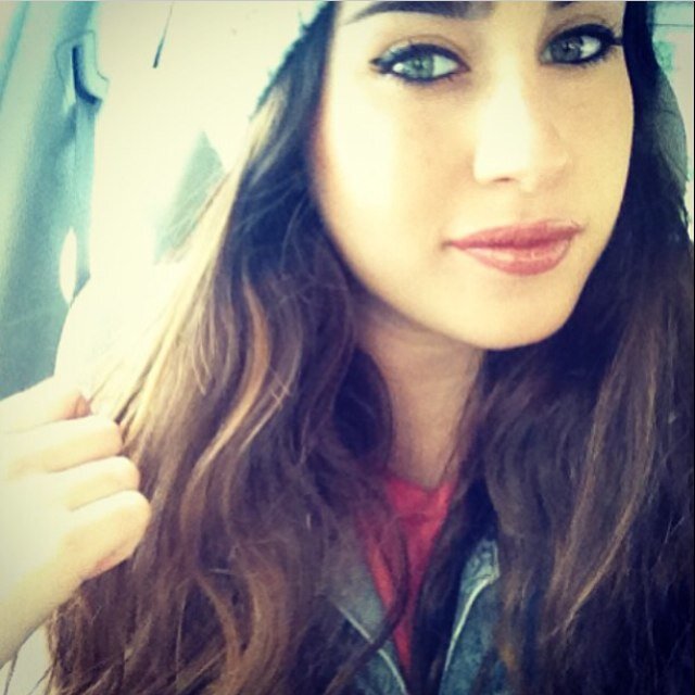 Just a random 16 year-old working at Starbucks hoping to become an actress one day.