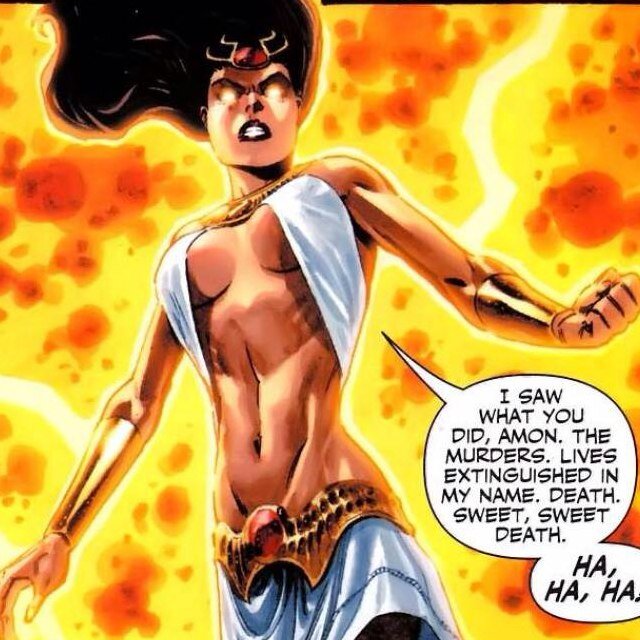 Isis, Or Adrianna is fine. I have different Mystical Powers, Along with bringing back the dead, To Even planting flowers! The goddess of Earth & Sky. [+18 RP]