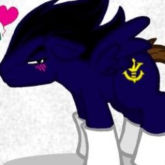 It is I, The Prince of all Saiyan's! I rely on my pride and power alone. None can match /me/! #DBZ/MLPRP #Crossover