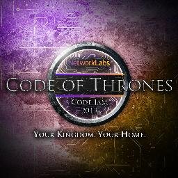 4g25bCodeJam's profile picture. Code Jam 2013 presents: Code of Thrones.                 A coding competition hosted by NetworkLabs™. Get a chance to win and a job opportunity with us!