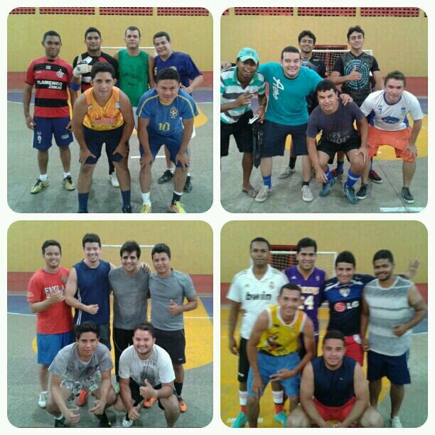 pelada da ressaca oficial, o melhor grupo de esportistas do futsal do Maranhão (Twitter do grupo administrado por Godofredo Junior)