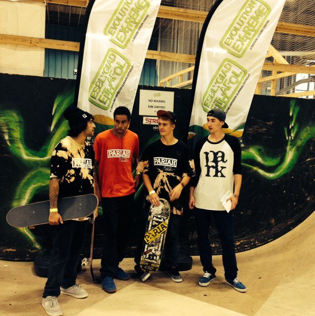 Evolution Extreme indoor skatepark in North Wales also know as Deeside skatepark