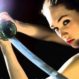 Pic is of action heroine Freya. Yep, that's a katana she's wielding. Read 'FUSION' @ Amazon, Smashwords. Thx!