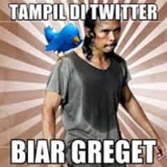 Tampil Di Twitter #BiarGreget | Mau Tweet Greget? Pake hashtag: #BiarGreget | Follow Akun Sendiri2 #Biargreget